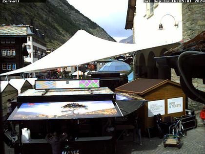 Zermatt: Kirchenplatz