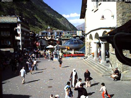 Zermatt: Kirchenplatz