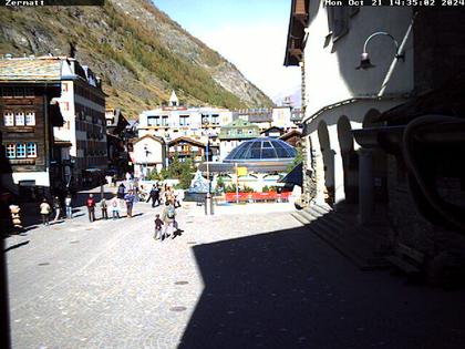 Zermatt: Kirchenplatz