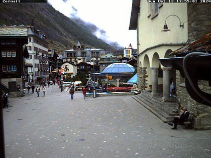 Zermatt: Kirchenplatz