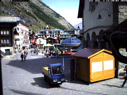 Zermatt: Kirchenplatz