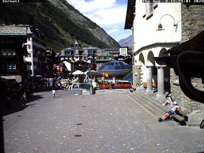 Zermatt: Kirchenplatz