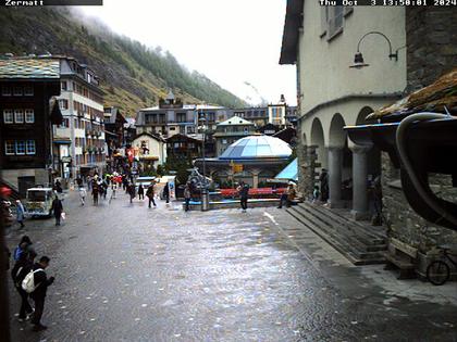 Zermatt: Kirchenplatz