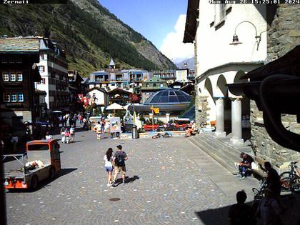 Zermatt: Kirchenplatz