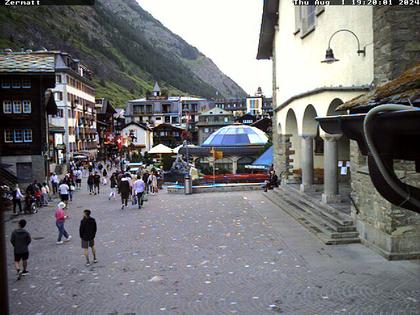 Zermatt: Kirchenplatz