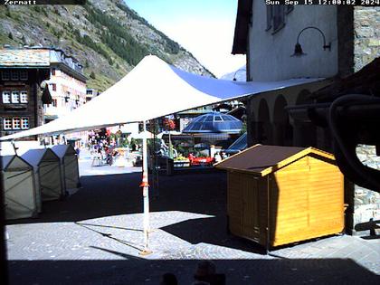 Zermatt: Kirchenplatz