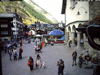 Zermatt: Kirchenplatz