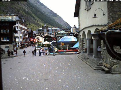 Zermatt: Kirchenplatz