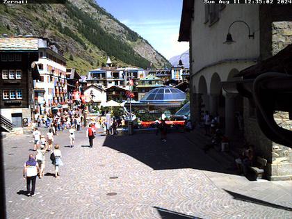 Zermatt: Kirchenplatz