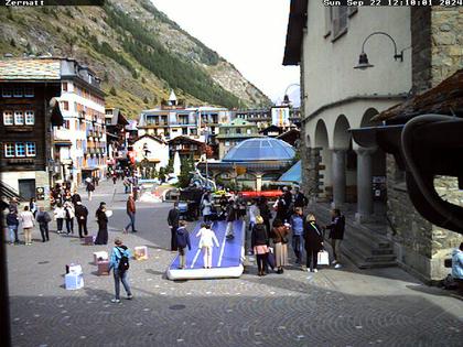 Zermatt: Kirchenplatz