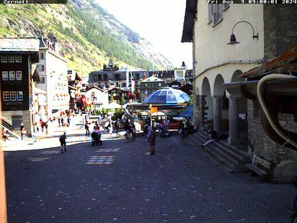 Zermatt: Kirchenplatz