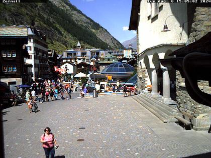 Zermatt: Kirchenplatz