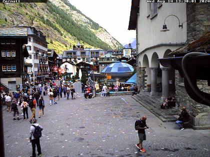 Zermatt: Kirchenplatz