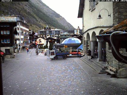 Zermatt: Kirchenplatz