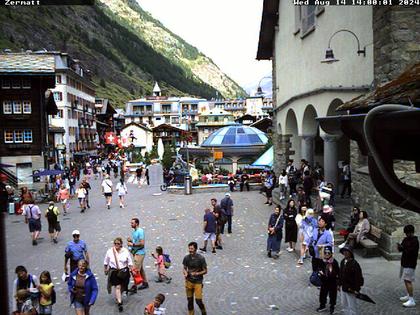 Zermatt: Kirchenplatz