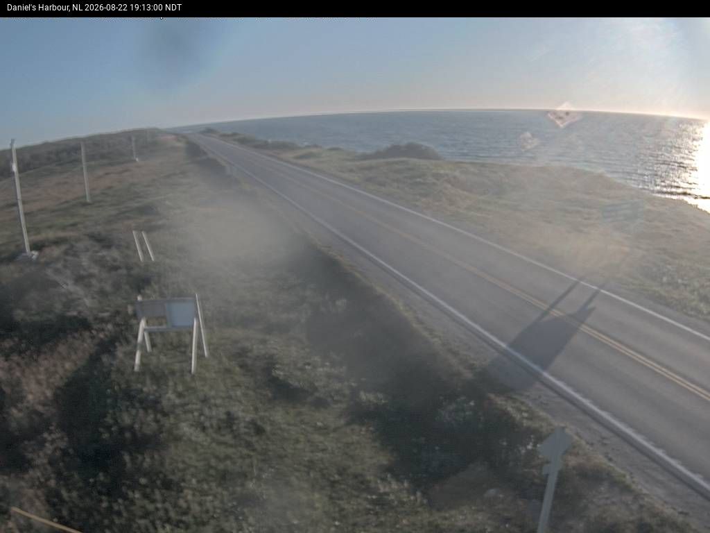 Traffic Cam Daniel's Harbour: Route 430 - NL, CA