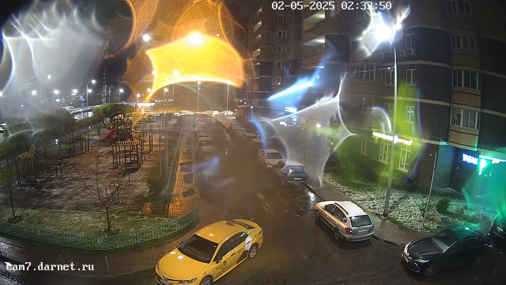 Traffic Cam Dolgoprudny: перекрёсток у Дирижабельной 6к2
