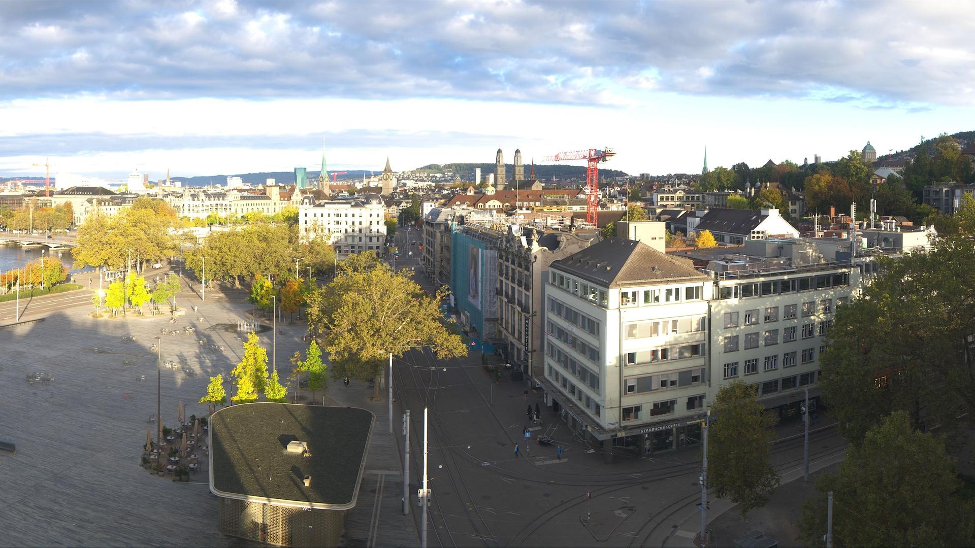 Zurich: Stadelhoferplatz - Sechseläutenplatz - Bellevueplatz