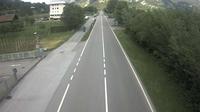 Storo: SS km . loc. Ca' Rossa - vista direzione Tione