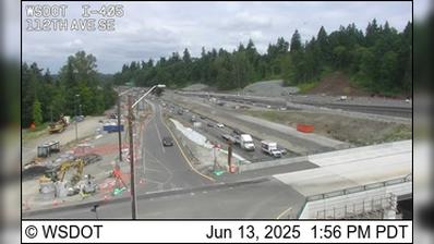 Bellevue: I-405 at MP 9.2: 112th Ave SE