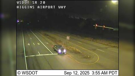 Traffic Cam Anacortes: SR 20 at MP 55.9: Higgins Airport Way