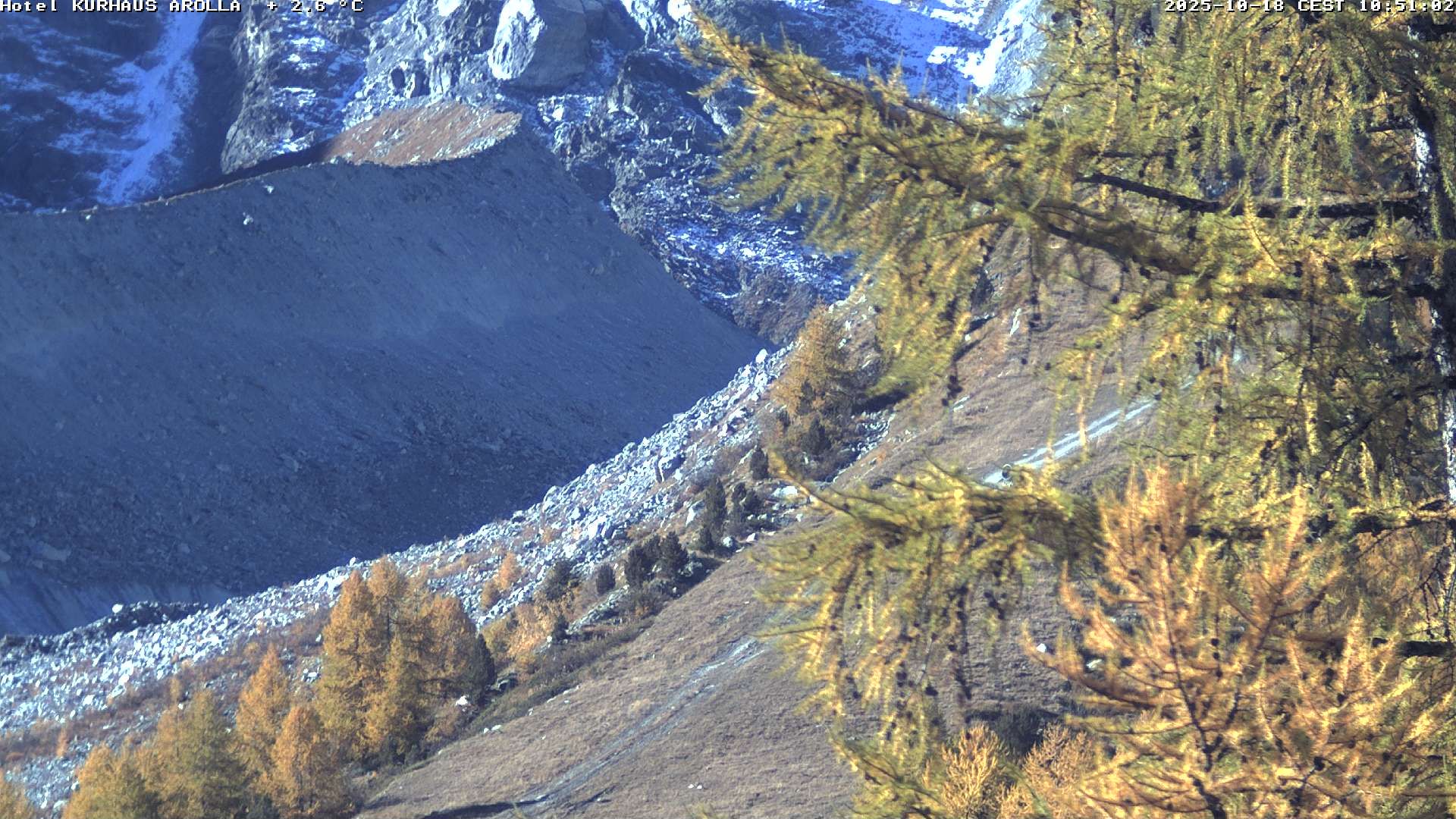 Evolène › Süd: Grand Hotel And Kurhaus - Arolla, piste des Fontanesses