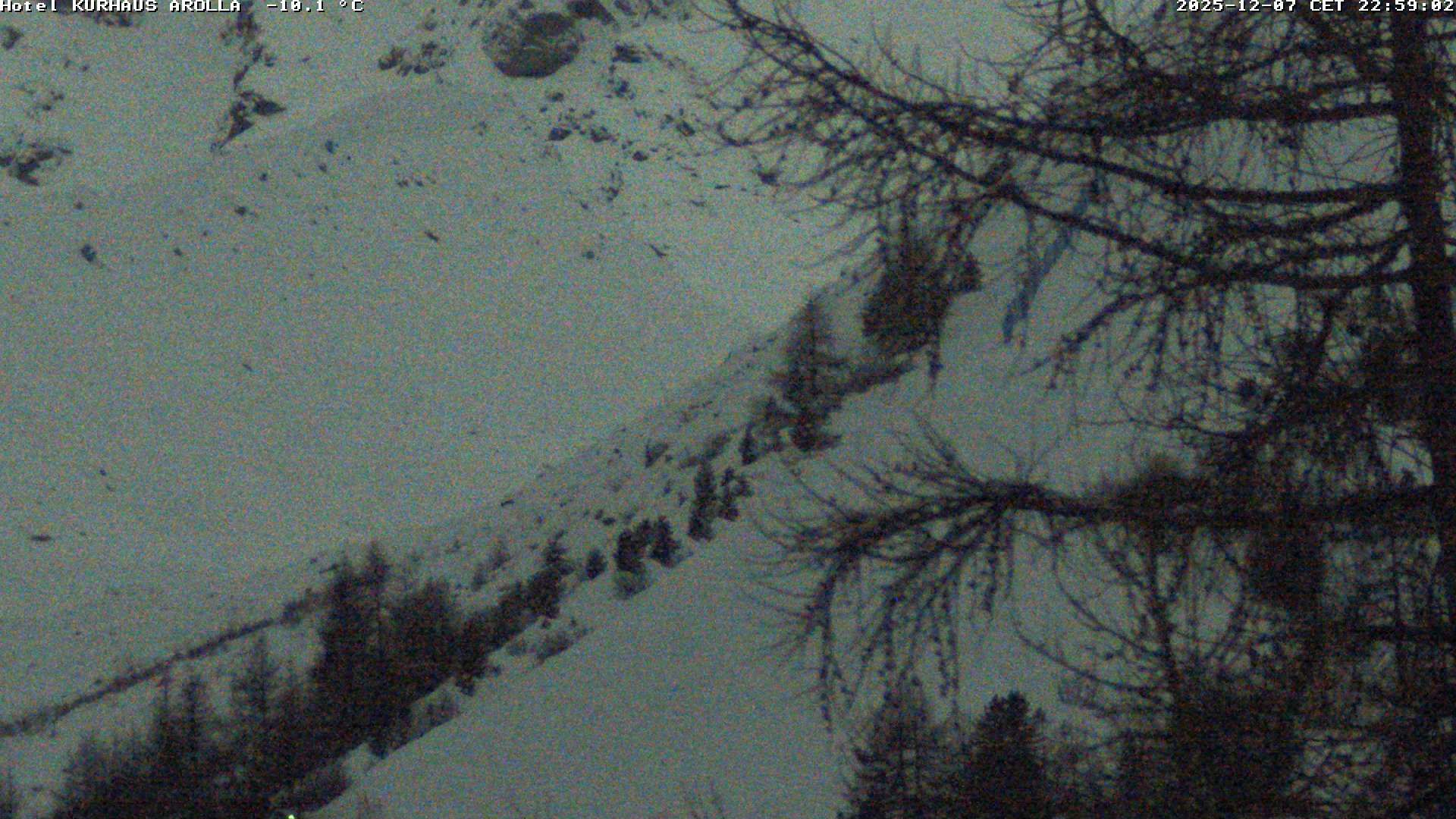 Evolène › Süd: Grand Hotel And Kurhaus - Arolla, piste des Fontanesses