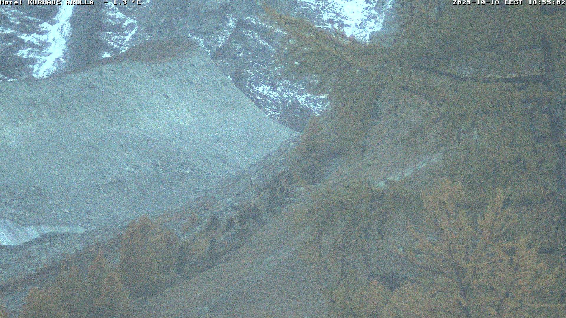 Evolène › Süd: Grand Hotel And Kurhaus - Arolla, piste des Fontanesses