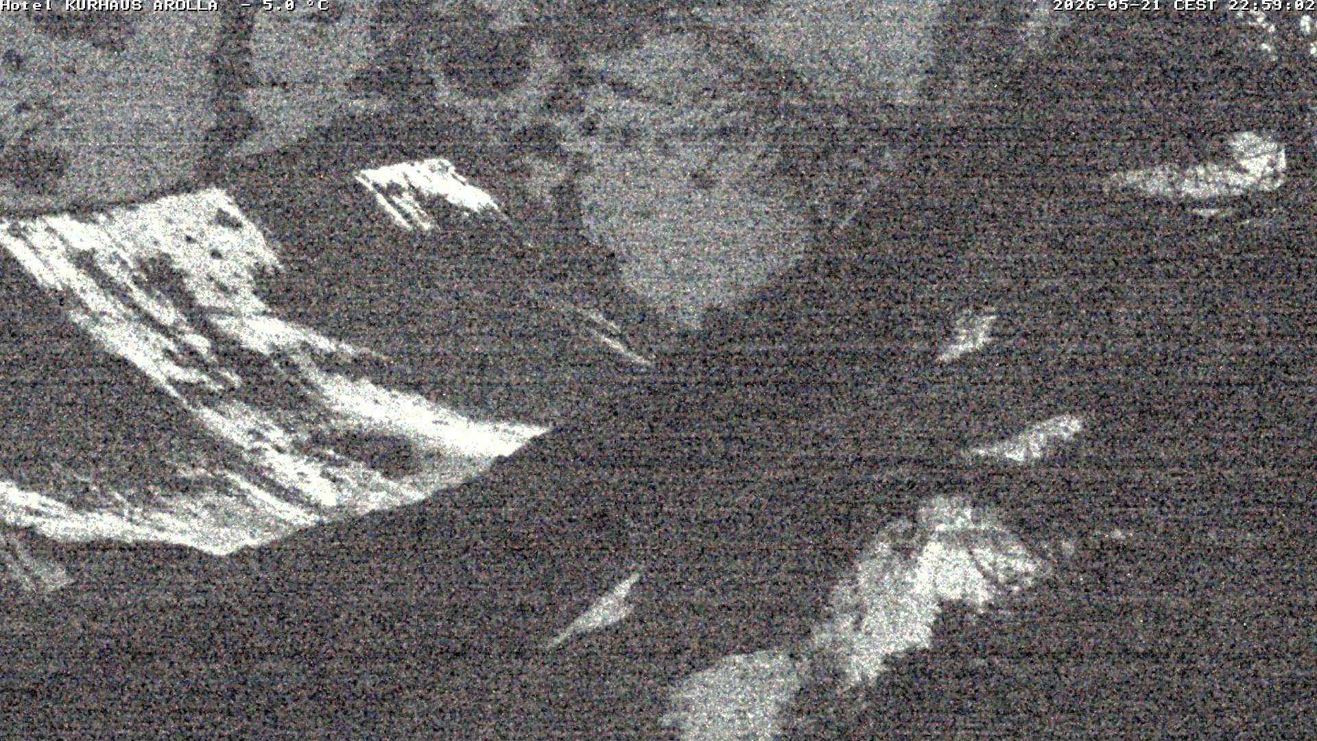 Evolène › Süden: Grand Hotel And Kurhaus - Valais, Suisse: Arolla, piste des Fontanesses