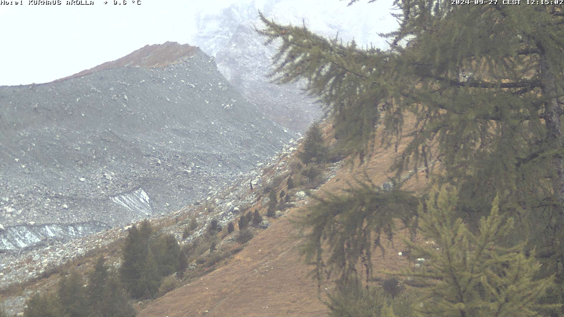 Evolène › Süd: Grand Hotel And Kurhaus - Arolla, piste des Fontanesses