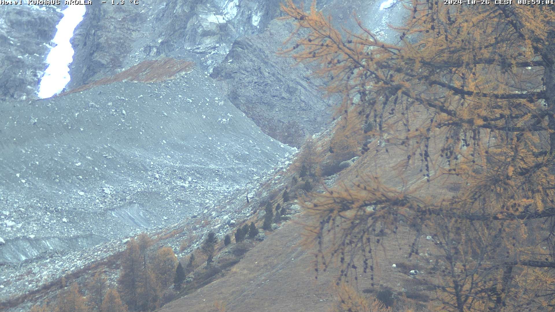 Evolène › Süd: Grand Hotel And Kurhaus - Arolla, piste des Fontanesses