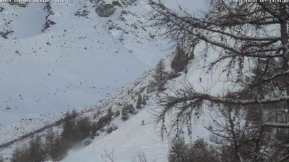 Evolène › Süden: Grand Hotel And Kurhaus - Valais, Suisse: Arolla, piste des Fontanesses