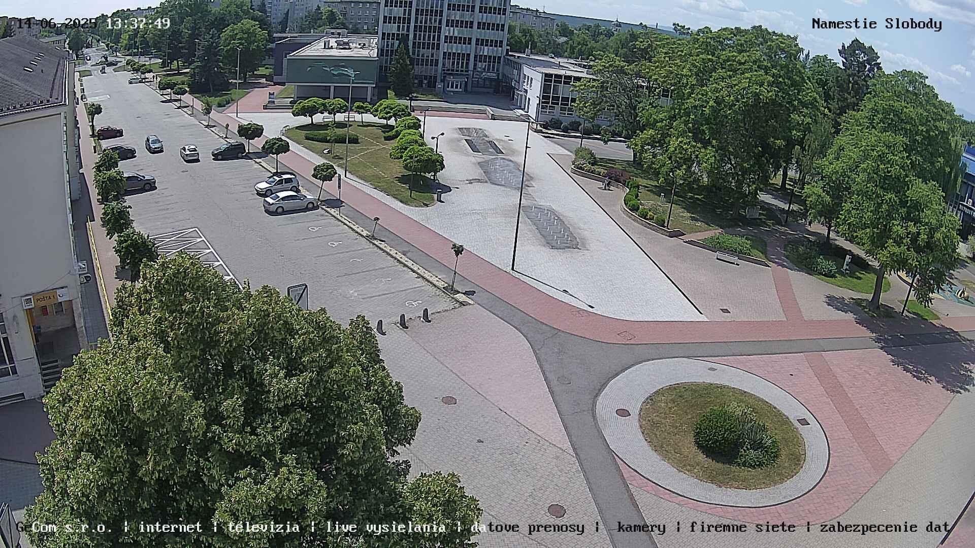 Michalovce: Scenic Views and City Life Webcam