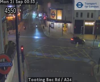 Traffic Cam London: Tooting Bec Rd - A24