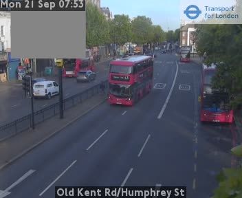 Traffic Cam London: Old Kent Rd/Humphrey St