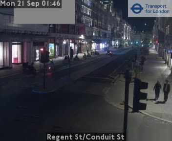 Traffic Cam London: Regent St/Conduit St