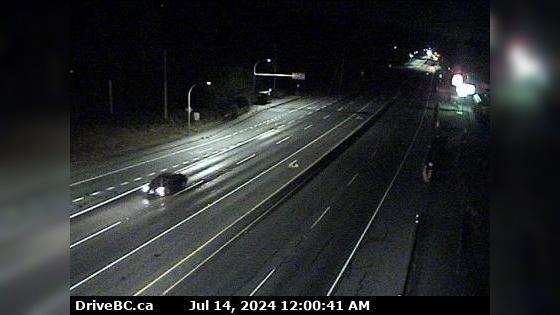 Traffic Cam Saanich › South: Patricia Bay Hwy (Hwy 17) at Sayward Rd in - looking south
