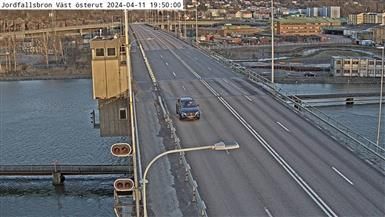Traffic Cam Norra Hisingen: Jordfallsbron Väst österut
