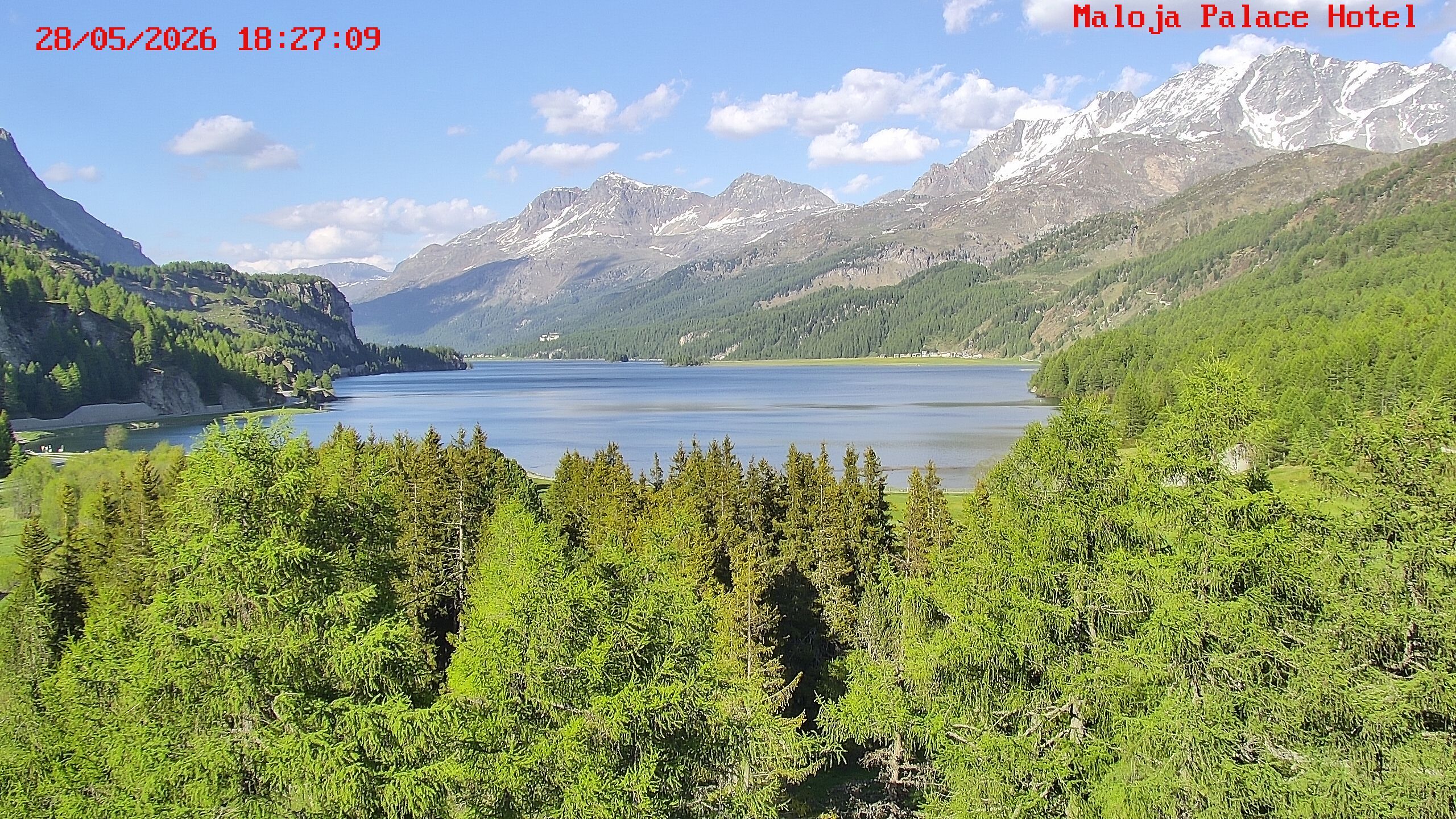 Bregaglia: Lake Sils - Engadin St. Moritz