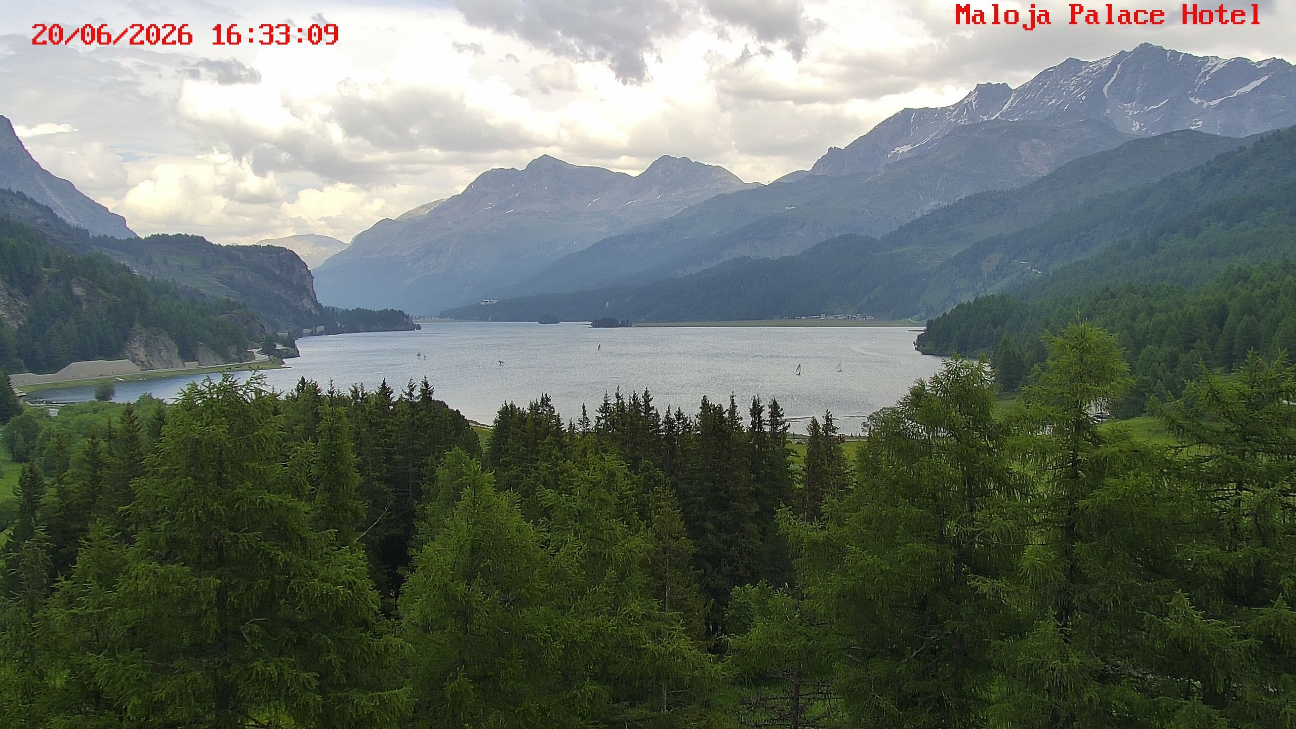 Bregaglia: Lake Sils - Engadin St. Moritz