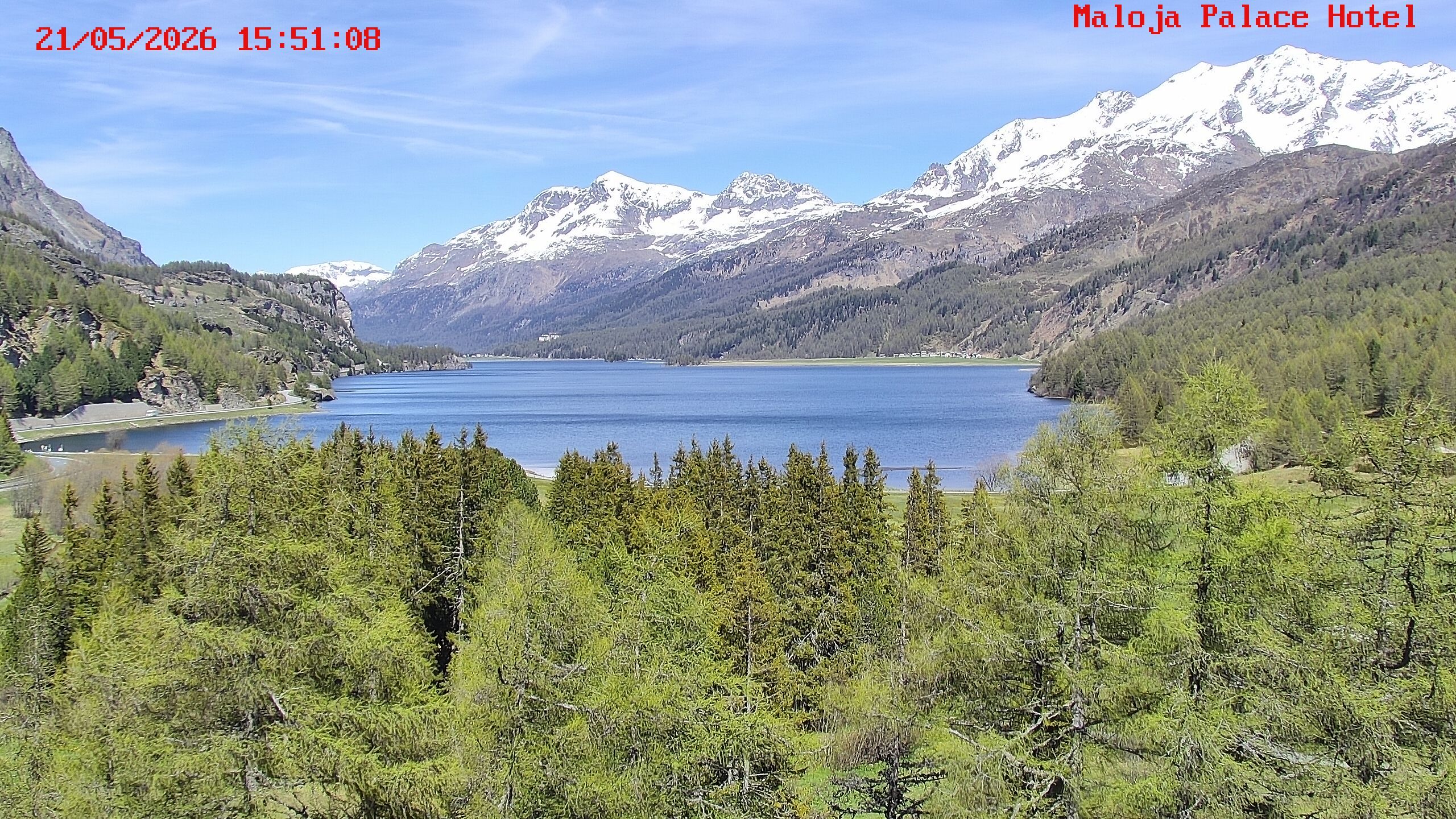 Bregaglia: Lake Sils - Engadin St. Moritz