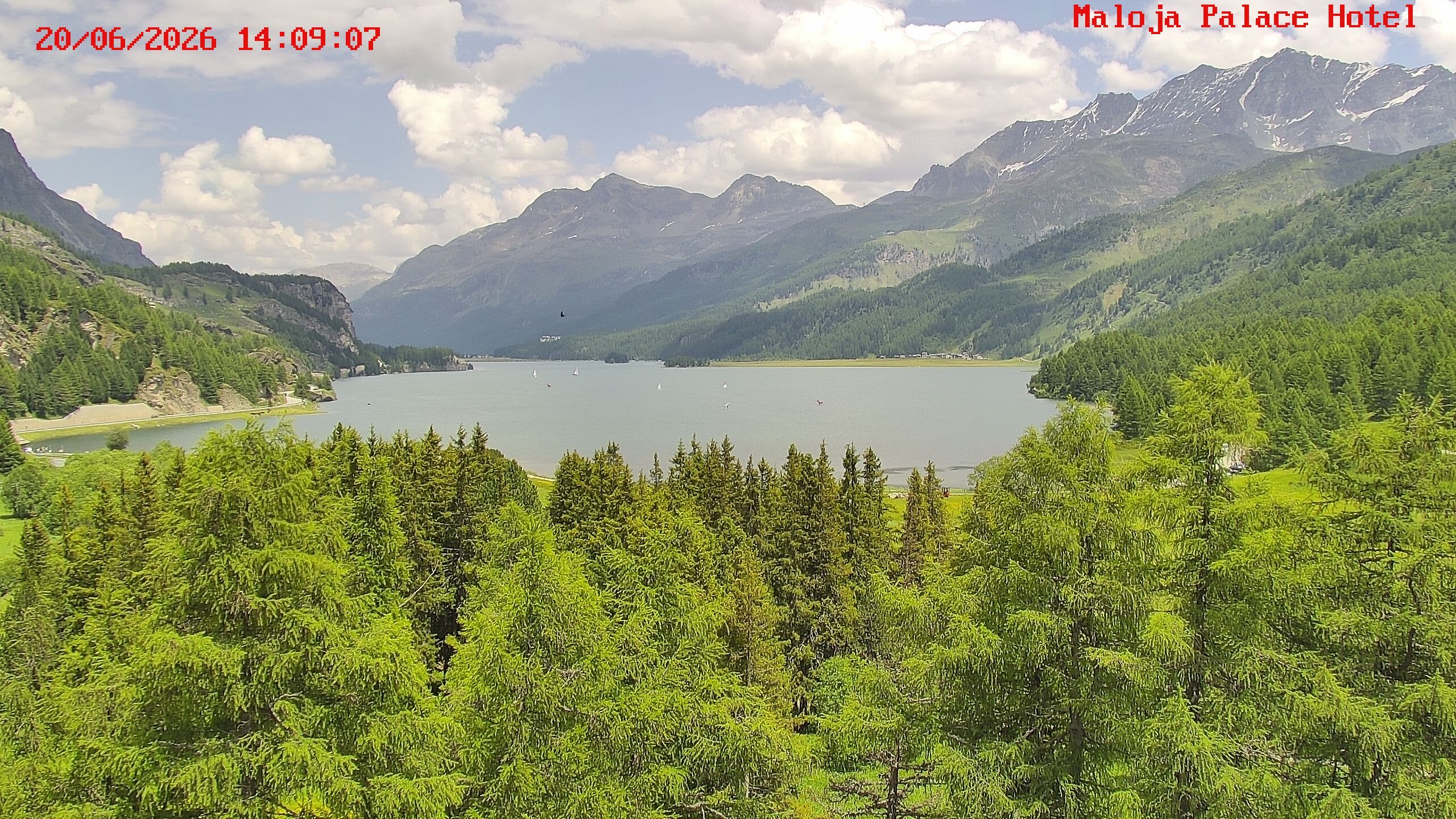 Bregaglia: Lake Sils - Engadin St. Moritz