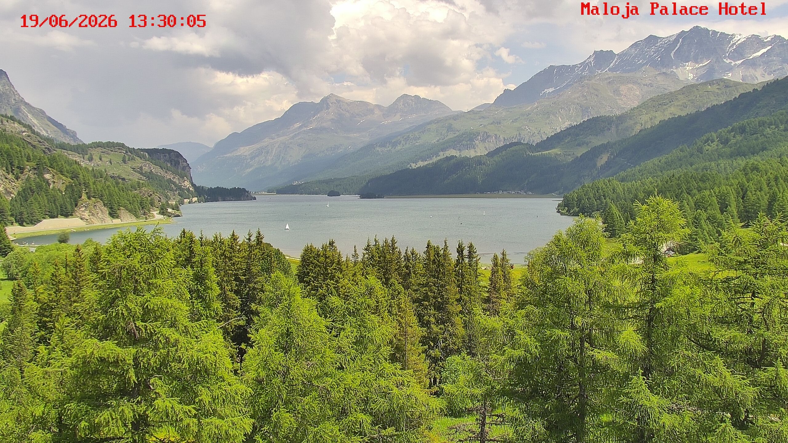 Bregaglia: Lake Sils - Engadin St. Moritz
