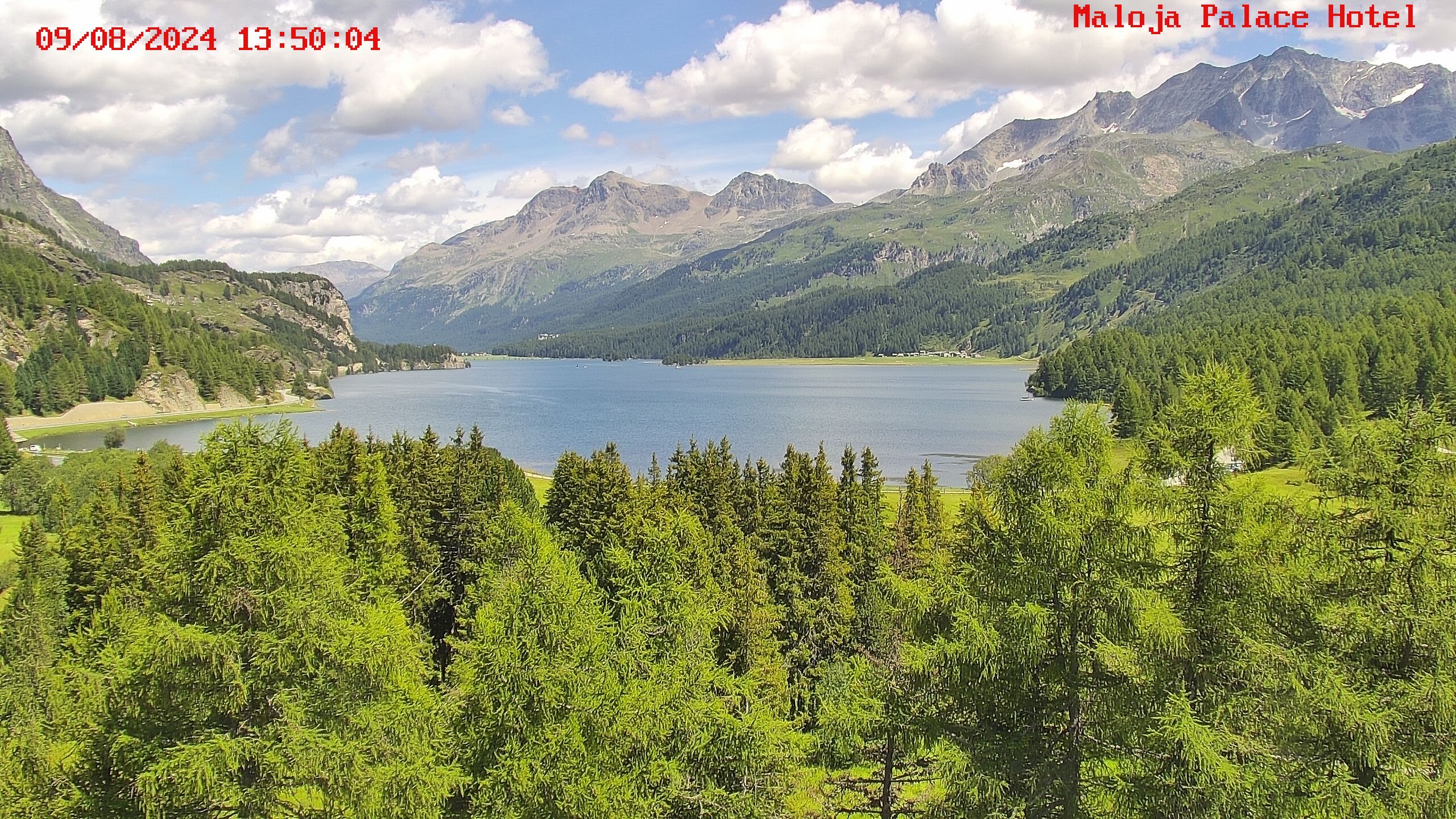 Bregaglia: Lake Sils - Engadin St. Moritz