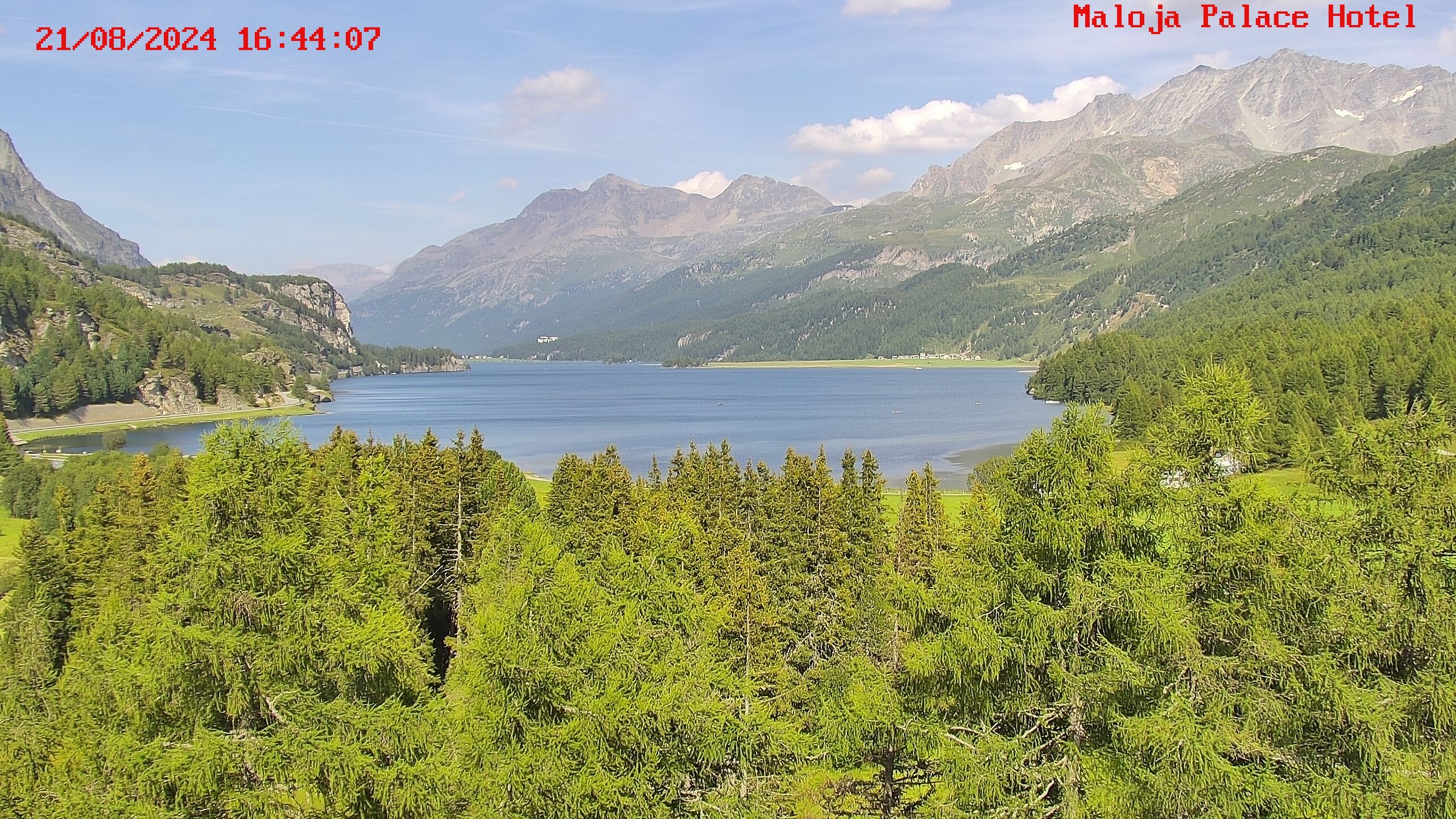 Bregaglia: Lake Sils - Engadin St. Moritz