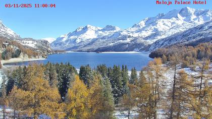 Bregaglia: Lake Sils - Engadin St. Moritz