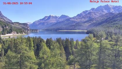 Bregaglia: Lake Sils - Engadin St. Moritz