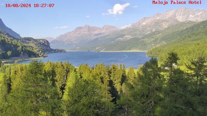 Bregaglia: Lake Sils - Engadin St. Moritz