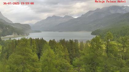 Bregaglia: Lake Sils - Engadin St. Moritz