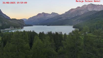 Bregaglia: Lake Sils - Engadin St. Moritz